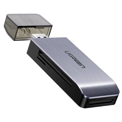6. Ugreen SD / micro SD / CF / MS card reader for USB 3.0 gray (50541)