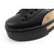 6. Puma Mayze women's sports shoes Sneakers platform black fashionable