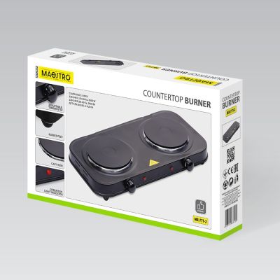 4. Two-burner electric stove 2000W MR-771-2 MAESTRO