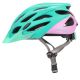 69. Meteor Marven pink/mint bicycle helmet