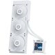 2. Lian Li Hydroshift LCD 360 ARGB Liquid Cooling, Fanless, White