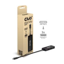CLUB3D CSV-1553 USB Type-C Hubs and Concentrators, Black
