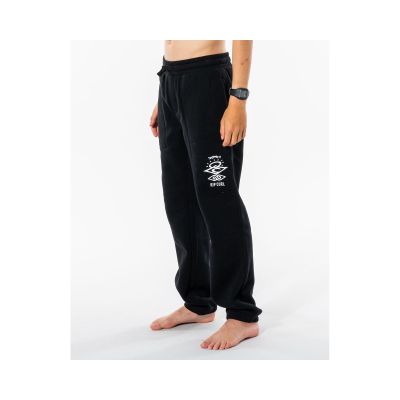 10. RIP CURL Search Icon Track Pant-Boy - Black