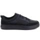 2. Men's casual leather sneakers, black, Big Star UU174118