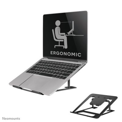 Neomounts NSLS085BLACK Laptop Stand Notebook Stand Black 43.2 cm (17")
