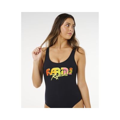 6. Women's RIP CURL Carioca Hi-Leg Revo One Piece swimsuit, multicolor