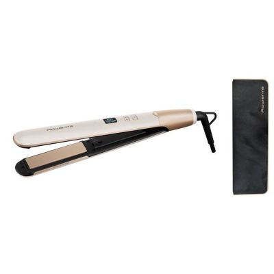 2. Rowenta SF4633F0 Hair Styler Straightener Warm White