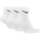 4. Nike Value Cotton Quarter socks 3 pairs M SX4926 101