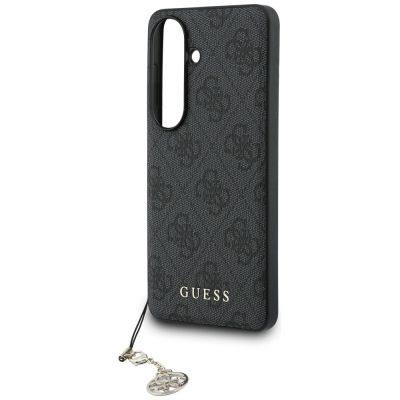 5. Guess 4G Classic Logo Charm MagSafe case for Samsung Galaxy S26 - black