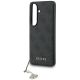 5. Guess 4G Classic Logo Charm MagSafe case for Samsung Galaxy S26 - black