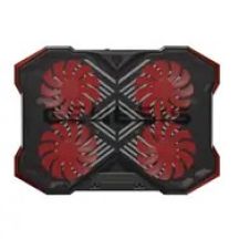 GENESIS Oxid 260 cooling pad for laptop 43.9 cm (17.3") 1010 RPM Black, Red