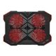 GENESIS Oxid 260 cooling pad for laptop 43.9 cm (17.3") 1010 RPM Black, Red