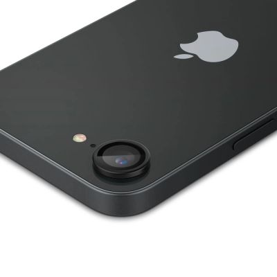 4. Spigen Optik Pro GLAS.TR "Ez Fit" Camera Cover 2-pack for iPhone 16e / 17e - Black