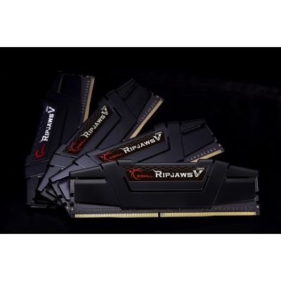 3. G.SKILL RipjawsV F4-3200C16Q-32GVKB Memory Kit (DDR4 DIMM; 4 x 8 GB; 3200 MHz; CL16)