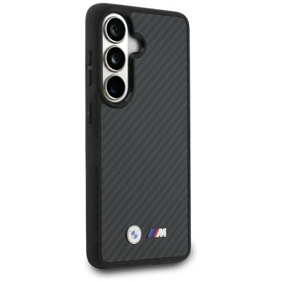 4. BMW M Kevlar Logo MagSafe Case for Samsung Galaxy S26 - Black