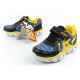 8. Leomil children's sports shoes Pokemon sneakers lightweight with velcro LED black yellow