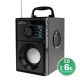 MEDIA-TECH WIRELESS SPEAKER BOOMBOX SILVER 15W MRS MT3179