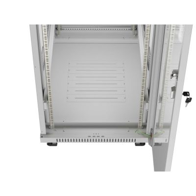 12. LANBERG FLOOR RACK CABINET 19" 42U 600X1000 GRAY