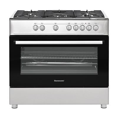 7. Ravanson KWGE-K90A Cheff gas-electric cooker (stainless steel)