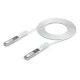 Ubiquiti UACC-Uplink-SFP28-3M InfiniBand/Fiber Optic DAC Cable White
