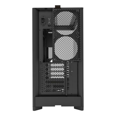 5. Montech HS02 PC Case, Midi-Tower, ATX, Tempered Glass, ARGB