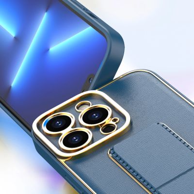 14. New Kickstand Case case for iPhone 12 Pro with stand purple