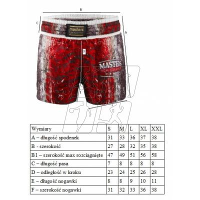 5. Masters shorts SK1-MFE M 06621-M02