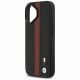 9. BMW M Perforated Stripe Logo MagSafe Case for iPhone 17 - Red