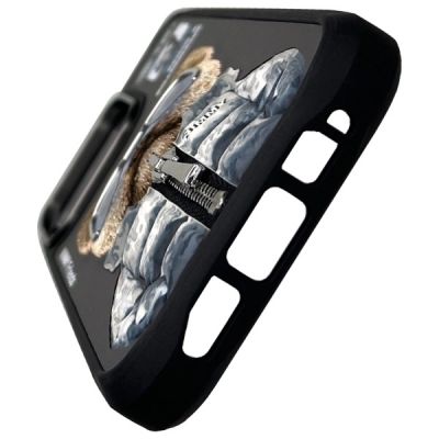 5. Nimmy Cool&Cute 2.0 Dog Case for iPhone 16 Pro - Black