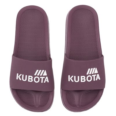 Kubota basic pool flip-flops burgundy KKBB14