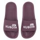 Kubota basic pool flip-flops burgundy KKBB14
