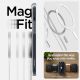 9. Spigen Ultra Hybrid Mag Case with MagSafe for iPhone 14 Plus - Clear Black