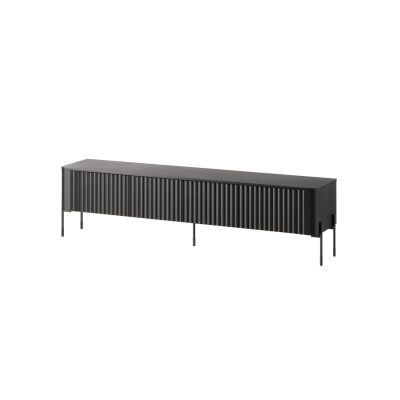 TV cabinet VERA 190x40x50 black matt