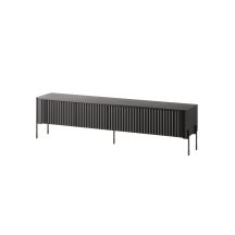 TV cabinet VERA 190x40x50 black matt