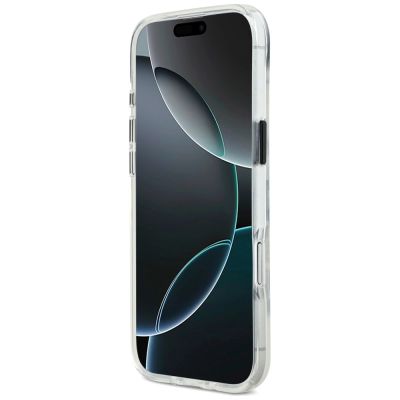 5. Karl Lagerfeld IML Karl Sketch Logo MagSafe Case for iPhone 17 Air - Transparent