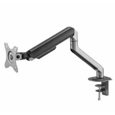 6. GEMBIRD DESK ADJUSTABLE ARM/MONITOR HOLDER 17-32, VESA 100X100MM, UP TO 9 KG, GRAY