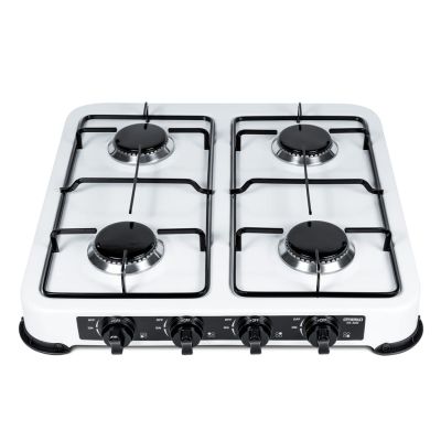 3. PROMIS GAS STOVE KG400B 4-BURNER, WHITE