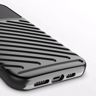 13. Thunder Case Flexible Tough Rugged Cover TPU Case for iPhone 13 Pro Max green