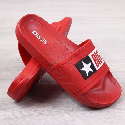 2. Rubber beach slippers Big Star W DD274A267 red