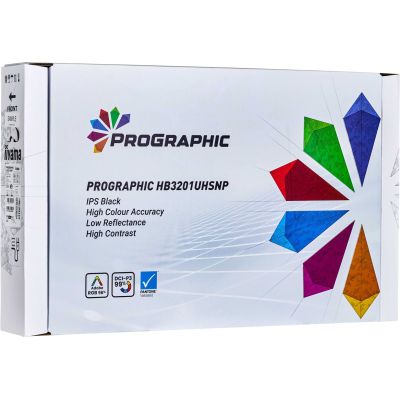 17. iiyama ProGraphic HB3201UHSNP-B1 computer monitor 80 cm (31.5") 3840 x 2160 px Black