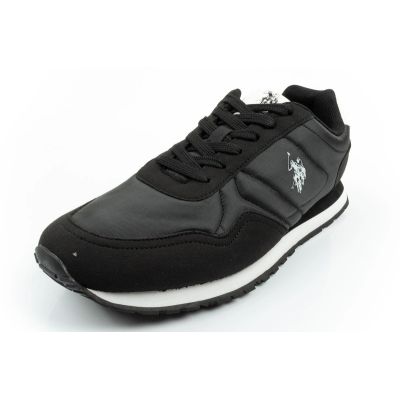 3. US Polo Assn sports shoes sneakers men's fashionable comfortable black