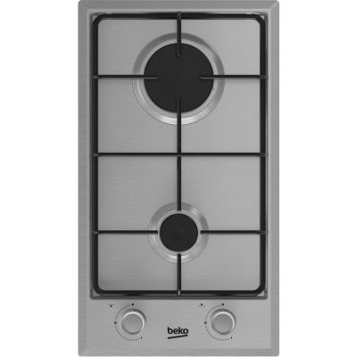 6. Beko HDCG 32220 FX Stainless Steel Built-in 29 cm Gas 2 zone(s)