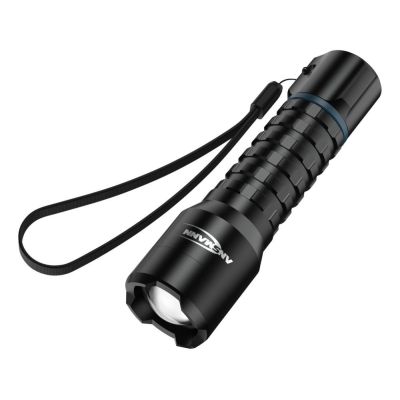 3. Ansmann TS1000RF Black LED Handheld Flashlight
