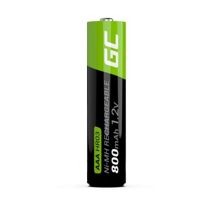 3. GREEN CELL BATTERIES 2X AAA R3 800MAH