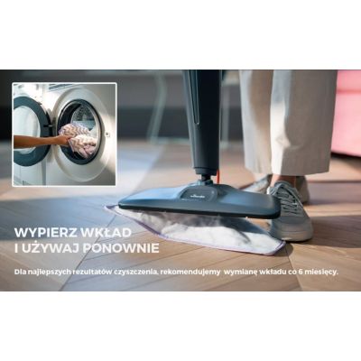 6. Vileda Steam Plus XXL Pro Steam Mop