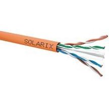 SOLARIX TWISTED PAIR CABLE CAT.6 U/UTP LSOHFR B2ca s1d1a1 spool 500M