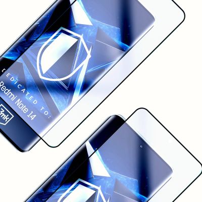 6. Tempered glass 3mk HardGlass Max Lite Black for Xiaomi Redmi Note 14 5G