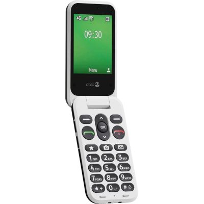 4. Doro Leva E30 7.11 cm (2.8") 142.7 g Black, White Functional phone