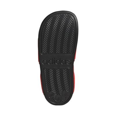 6. Adidas Adilette children's sandals red and black IH3633