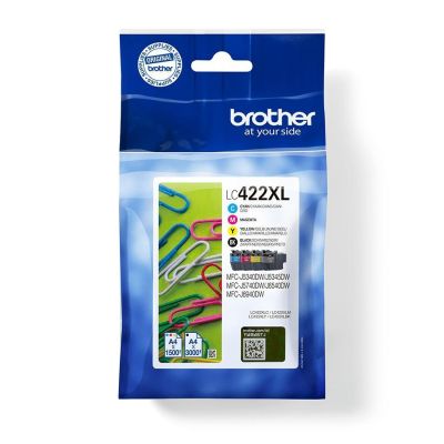 5. Brother LC-422XLVAL ink cartridge 4 pcs. Original Black, Cyan, Magenta, Yellow